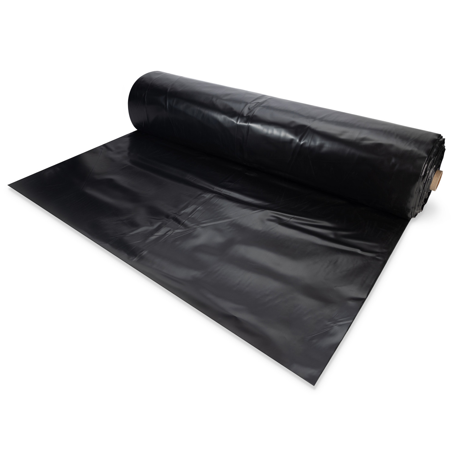 10' x 100' Black 6 mil Greenhouse Plastic Sheeting, LDPE Film Roll, 1000 sq. ft. Area 3